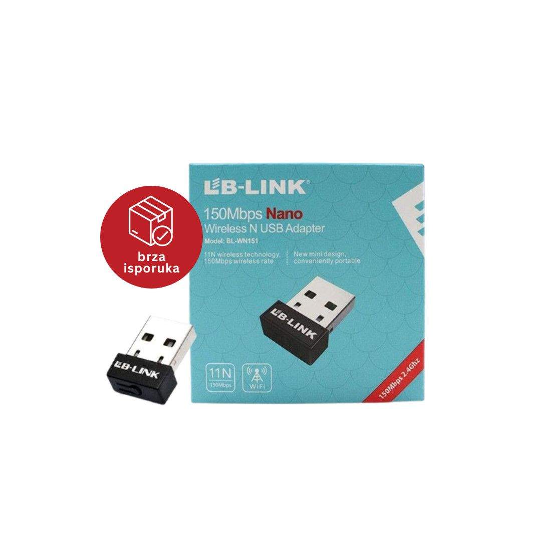 LB-LINK BL-WN151 150MBPS WIRELESS N USB ADAPTER