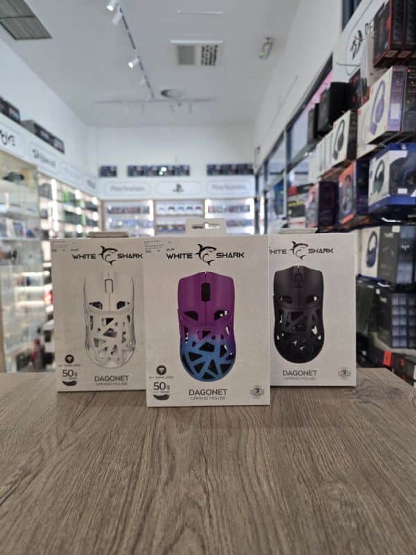 Gaming wireless mis White Shark Dagonet 24000 DPI