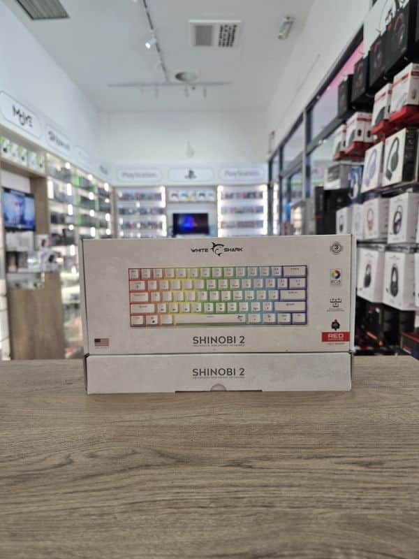 White Shark Shinobi 2 US Red switch gaming mehanicka tastatura