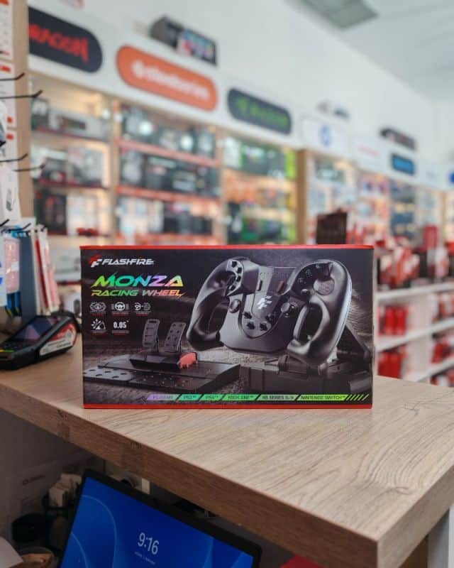 FlashFire Monza Racing Wheel PC PS4 XBox Switch