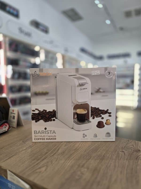 Aparat za kafu SBOX Barista 3u1 Kafa, Dolce Gusto, Nespresso