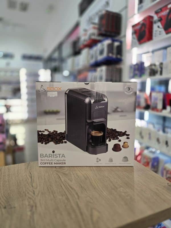 Aparat za kafu SBOX Barista 3u1 Kafa, Dolce Gusto, Nespresso