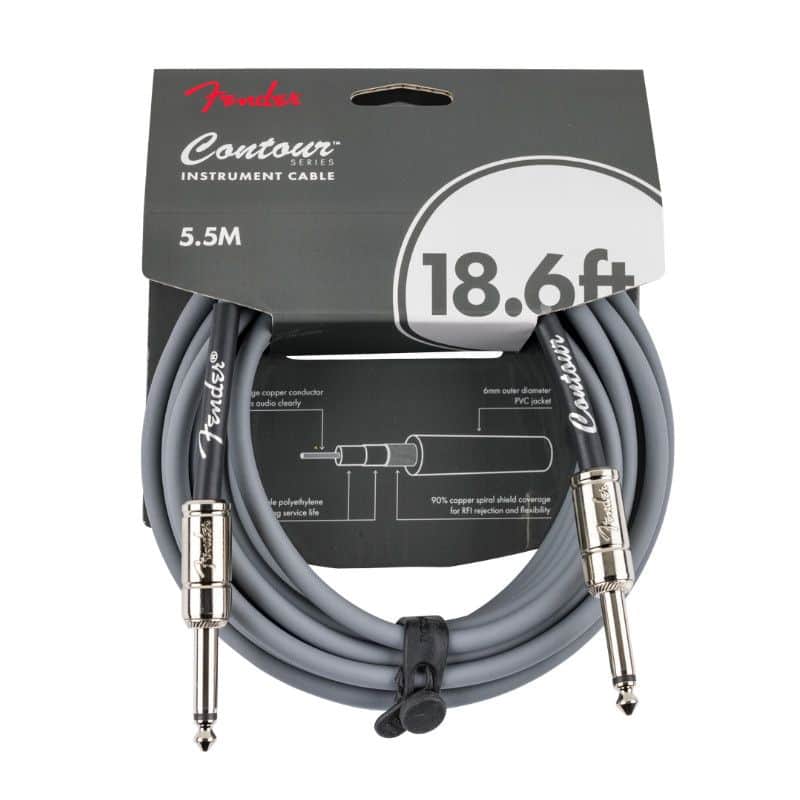Fender kabel Contour 5,5m Silver