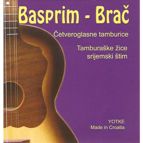 YOTKE žice za brač Basprim E štim/FRANIC