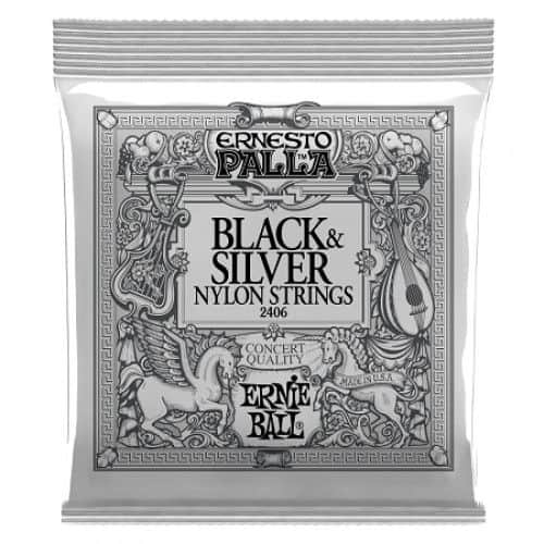 Ernie Ball P02406 PALLA BLACK SILVER žice za klasičnu gitaru