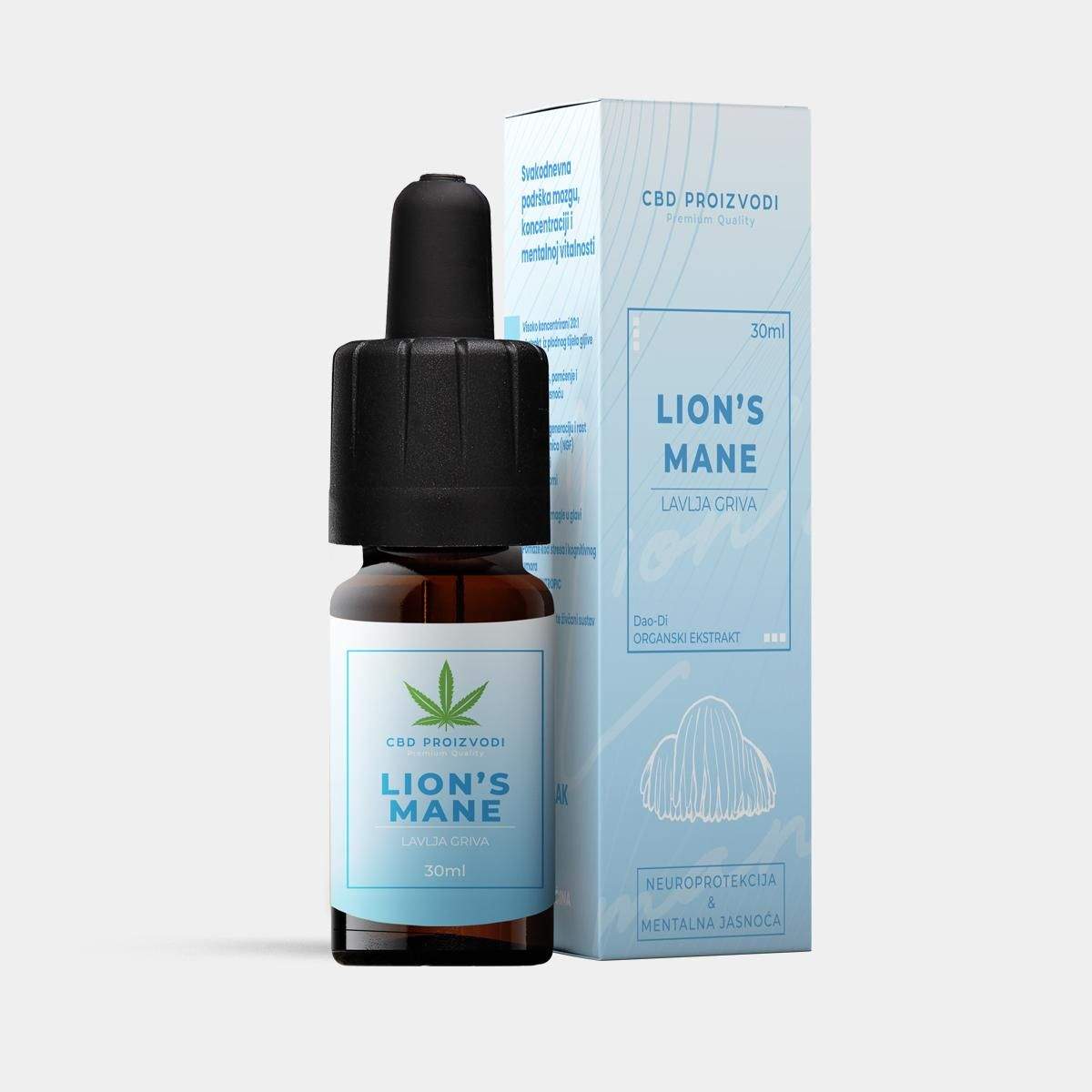 LAVLJA GRIVA – Lion’s Mane 30 ml