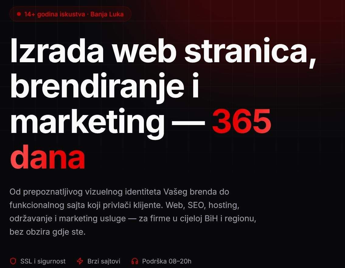 Web dizajn - Izrada web stranica