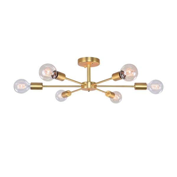 Luster zlatni    6xe27