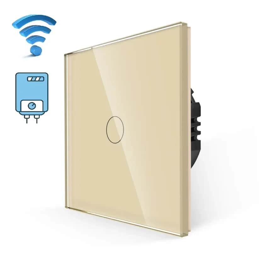 TECH WAVE touch indikatorski panel za bojler 20A 4000W- zlatna...