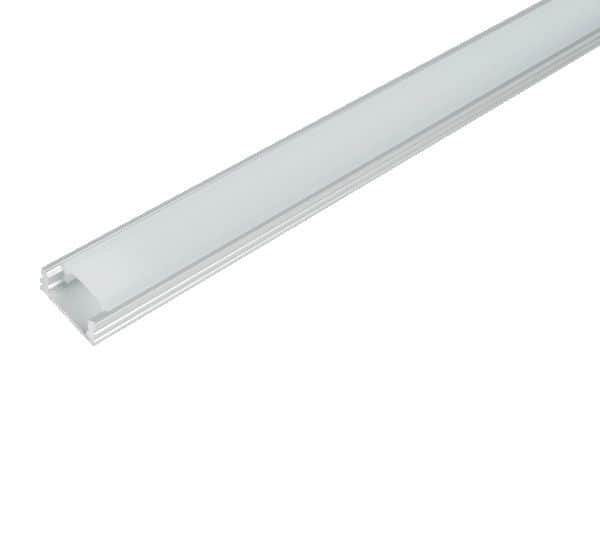Aluminijumski profil nadgradni za led traku 2M
