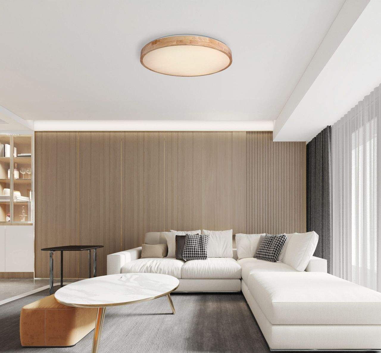 LED plafonjera CCT 60W GB- drvo