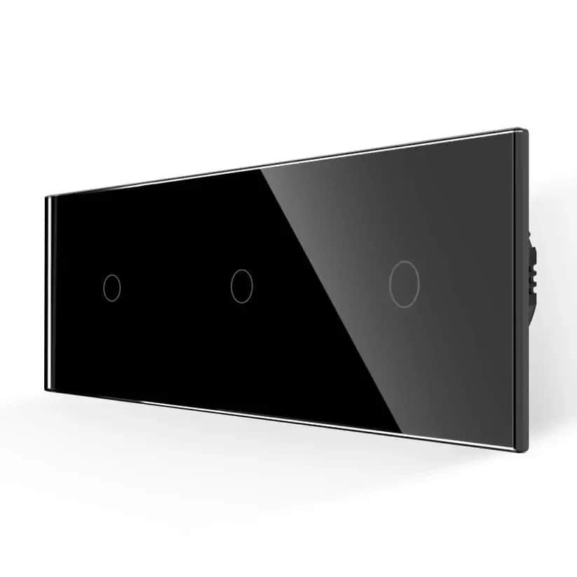 TECH WAVE trostruki touch panel- crna (komplet)