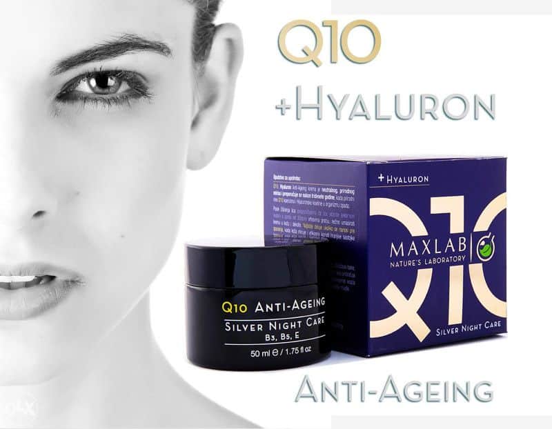 KREMA PROTIV BORA  -SA SREBROM- Q10-HYALURON * MAXLAB*