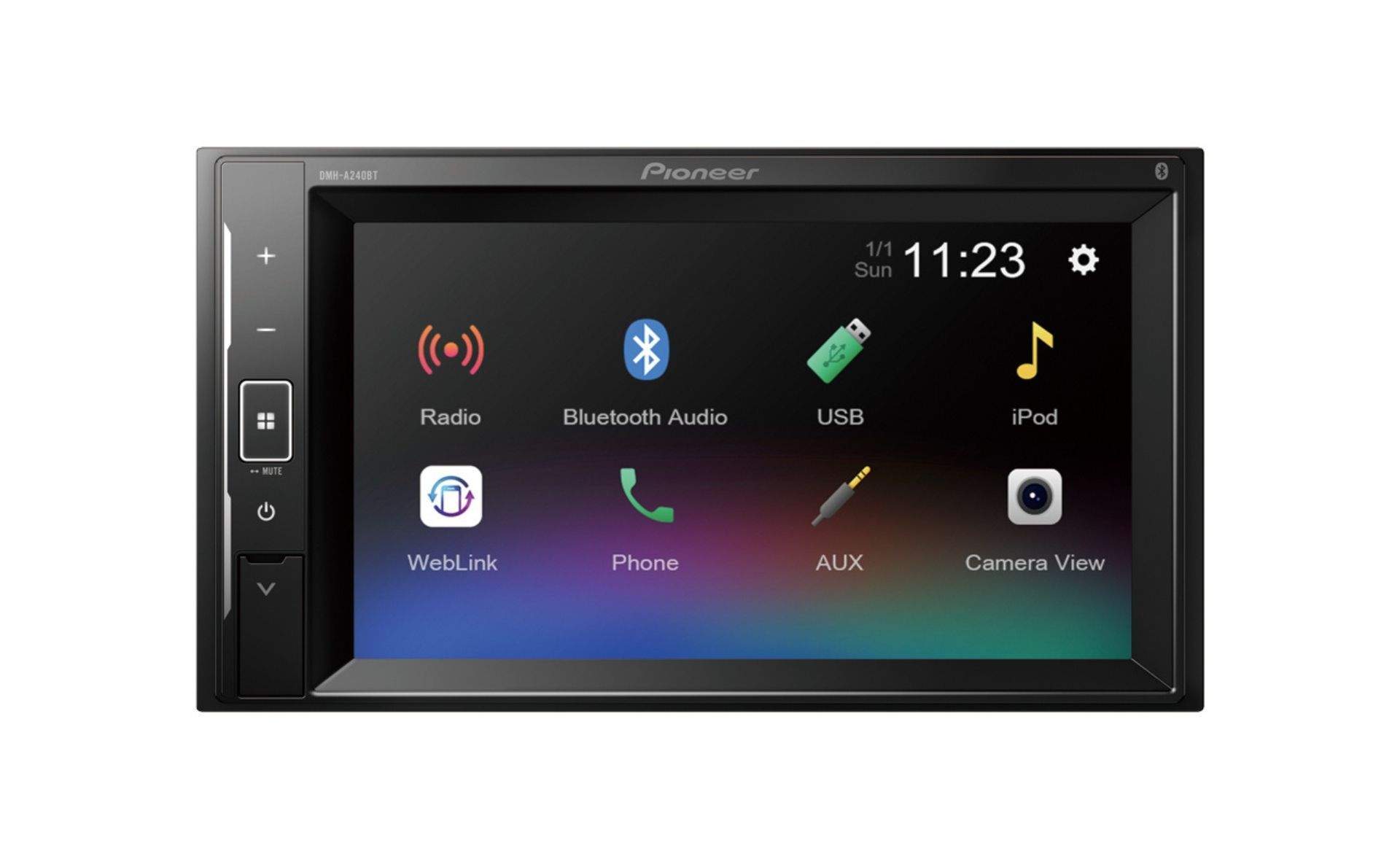Auto multimedija 6.2'' USB BT Pioneer DMH-A240BT