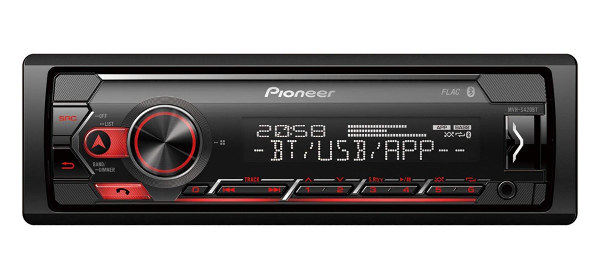 Auto USB BT player Pioneer MVH-S420BT