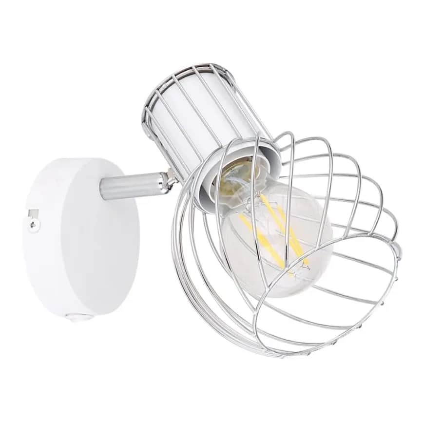 Zidna lampa 1xE27/40W/bijela