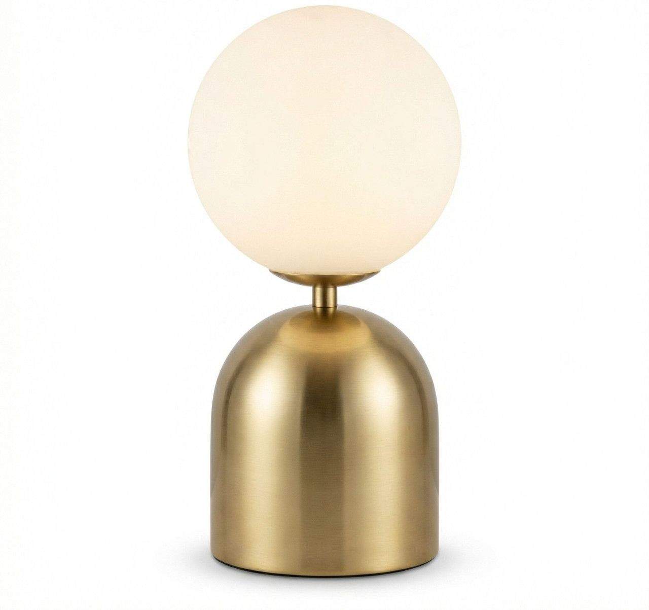 Stolna lampa sa kuglom 1xE14- zlatna