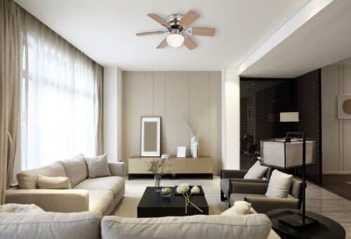Luster ventilator 1xE27
