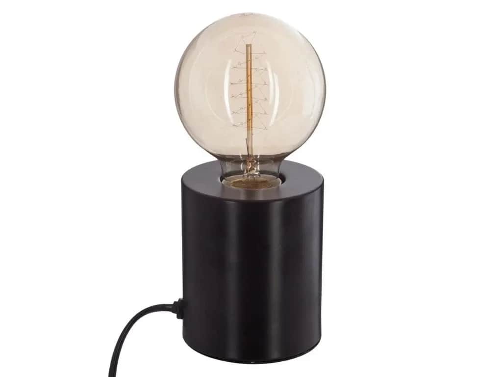 Stolna lampa MG 1xE27- crna
