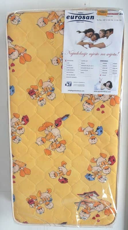 Dušek 120x60 za bebe i djecu | Dječiji madrac spreman za isporuku