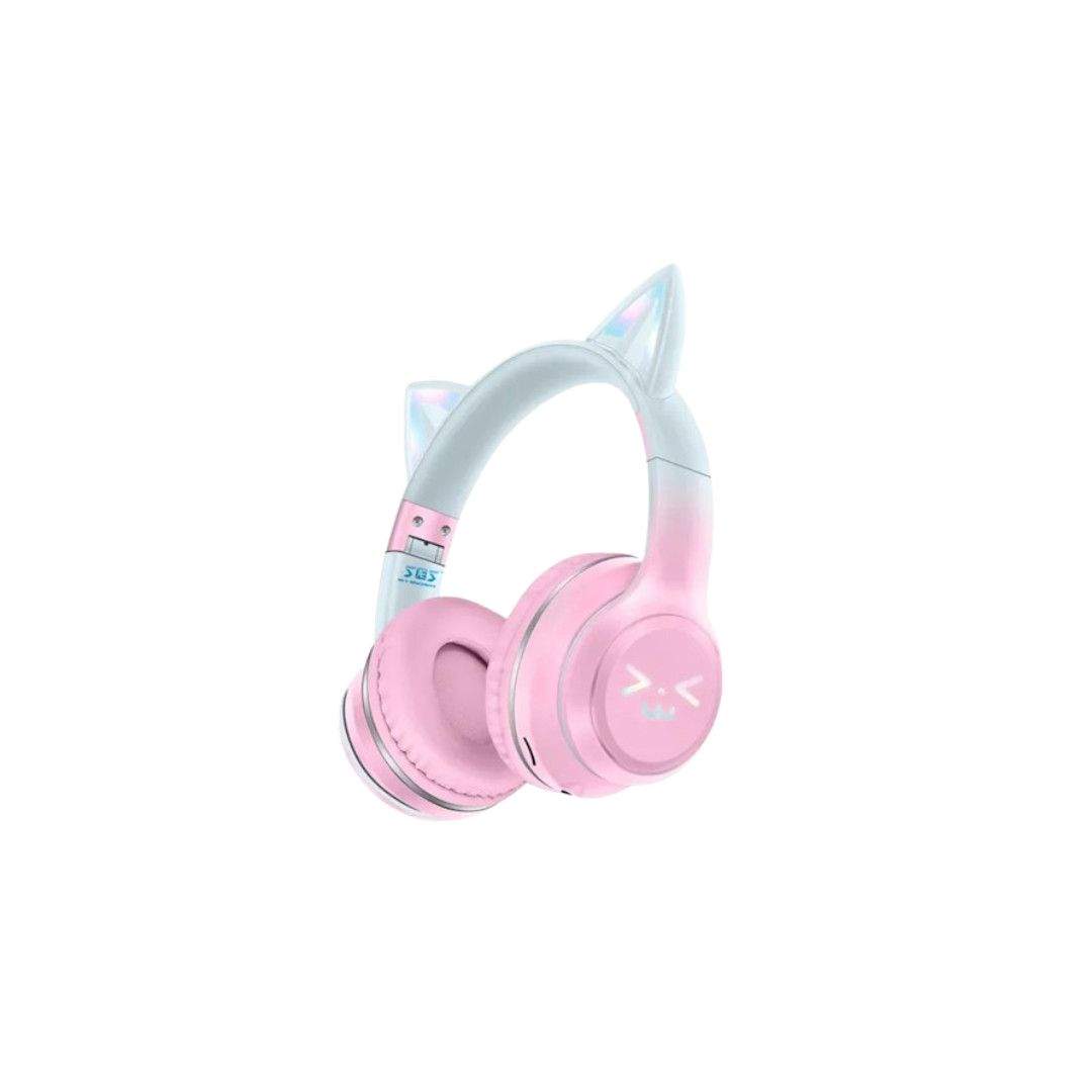 CAT EAR SLUSALICE BLUETOOTH HZ-BT612 PINK