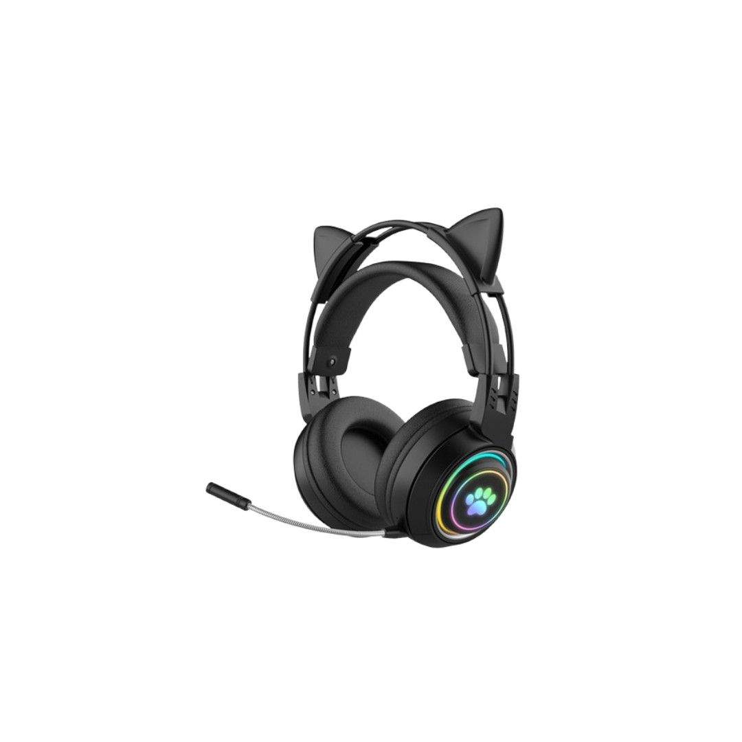 CAT EAR GAMING SLUSALICE BLUETOOTH SY-T25 CRNA