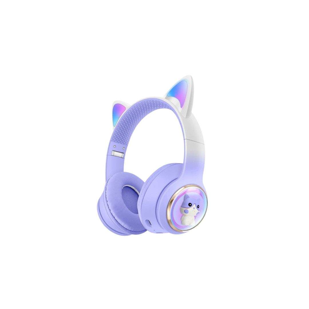 BLUETOOTH SLUSALICE AKZ-60 CAT EAR 5.3BT LJUBICASTA