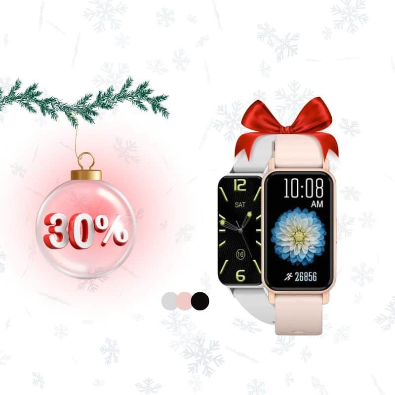 -30% Pametni sat PEJE Band 1 crni - pink - sivi