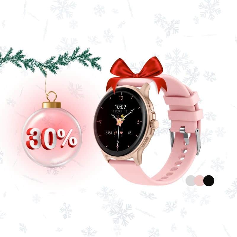 -30% Pametni sat PEJE ZW08-AMD crni - pink - bijeli