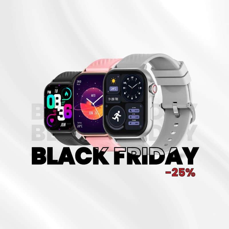 BLACK FRIDAY Peje smartwatch G08 GPS 2 straps