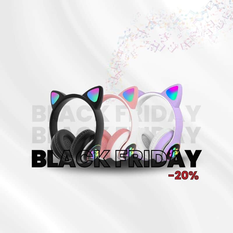 BLACK FRIDAY Dječije slušalice (cat ear) STN-28