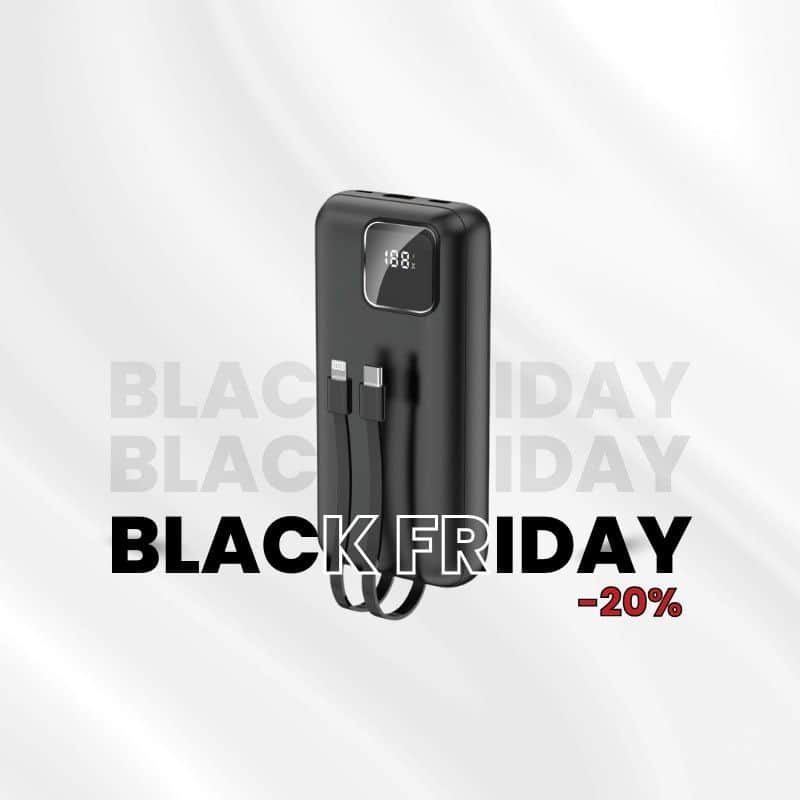 BLACK FRIDAY Powerbank AN-005 2u1 10000mAh