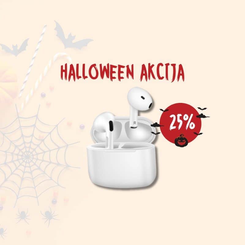 AKCIJA: Bežične slušalice AirPods Pro 6S bijele