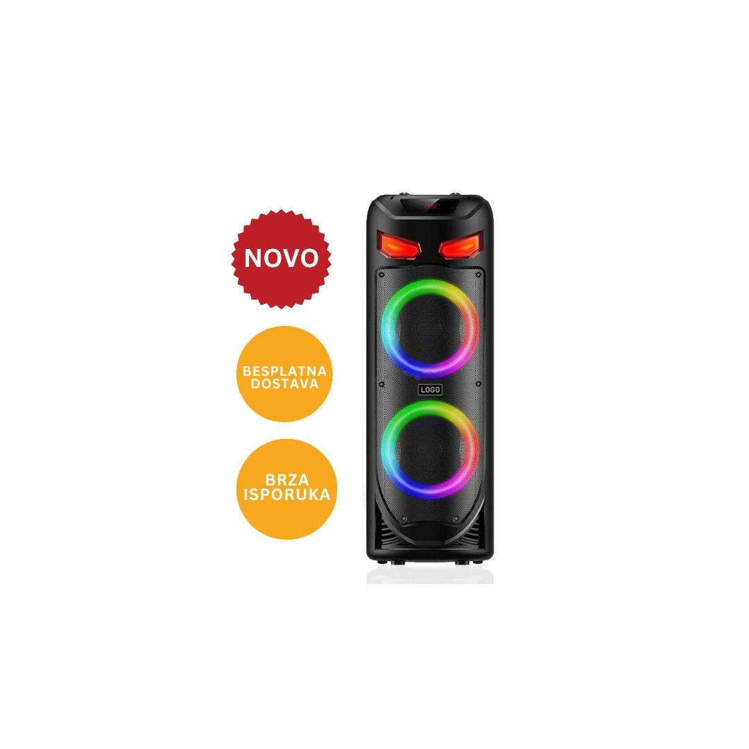 BLUETOOTH ZVUCNIK ZQS8237 30X2W 280X280X811MM BT MIKROFON SING-E