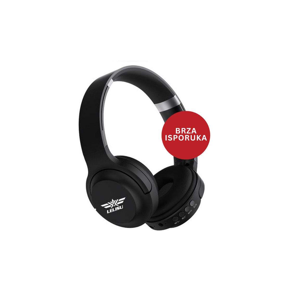 LELISU LS-235 CRNA BLUETOOTH SLUSALICE
