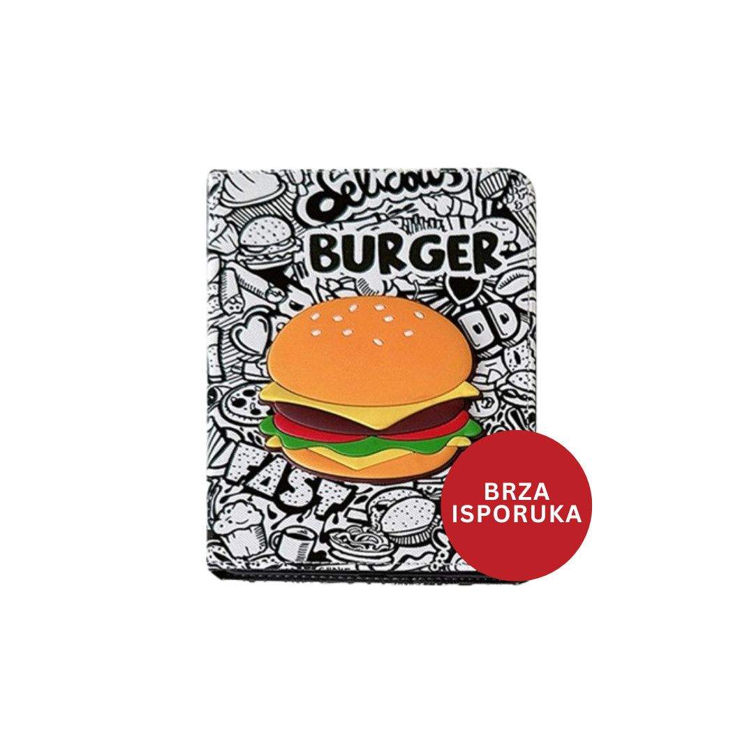 UNIVERZALNI Tablet PC FUTROLA 12" Burger 3D