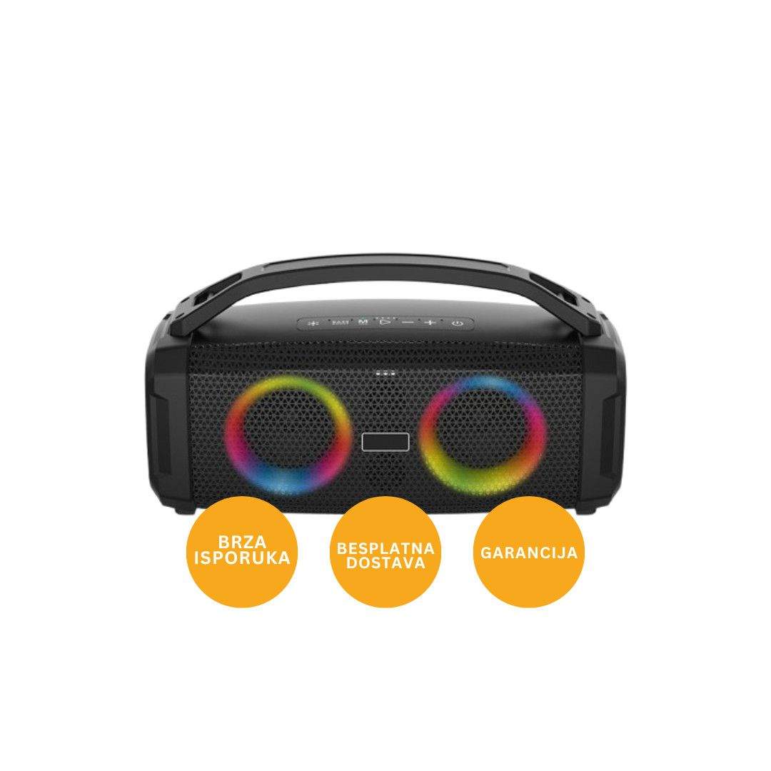 BLUETOOTH ZVUCNIK B90 BKK 360X151.7X195.2MM 2*10W