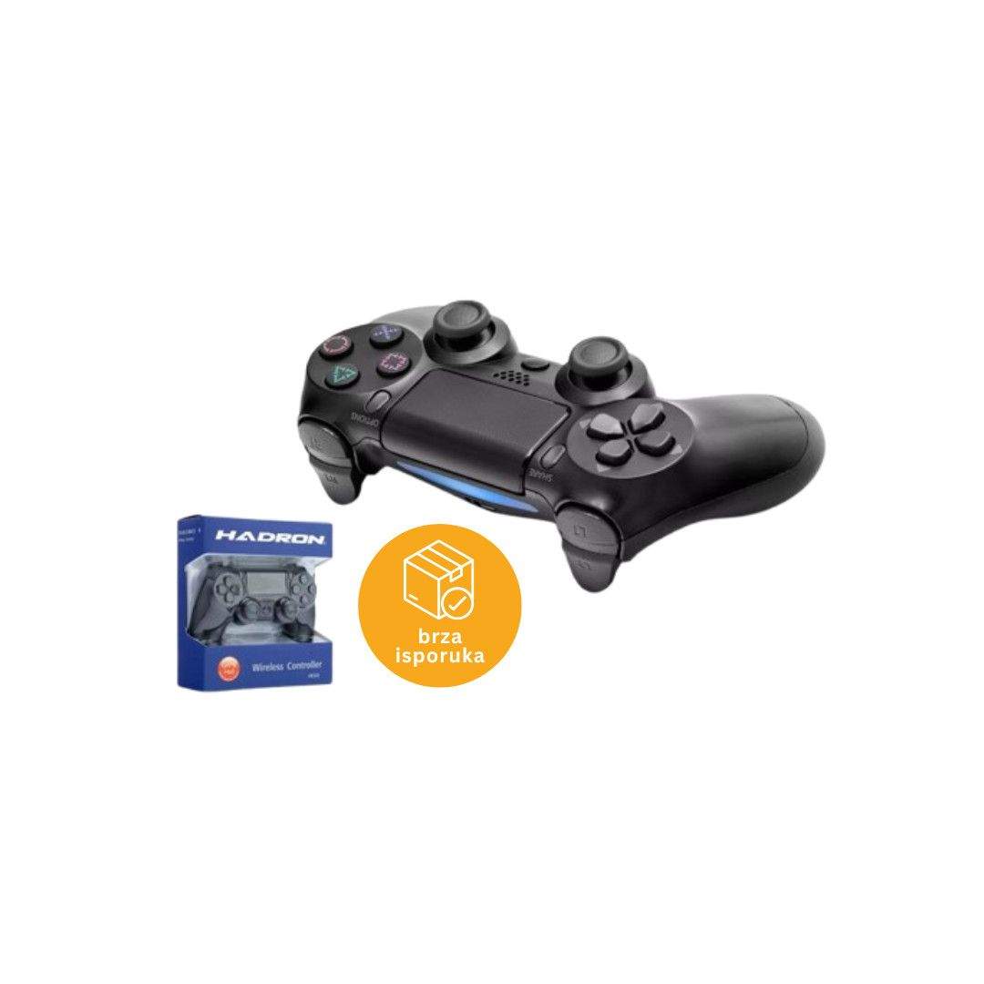 BEZICNI KONTROLER ZA PLAYSTATION 4 HADRON CRNI