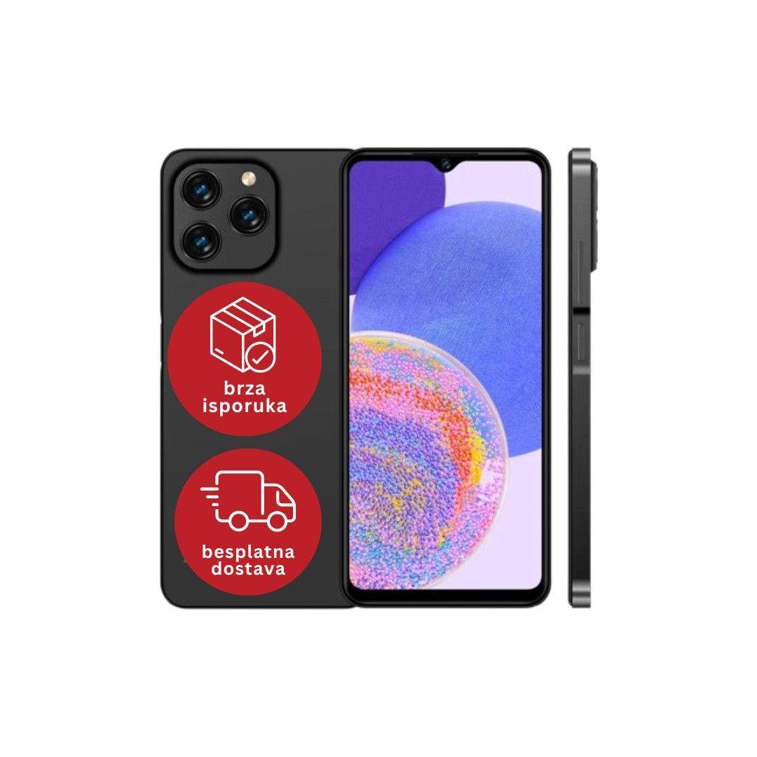 KXD SMARTPHONE A07 4/128GB CRNA