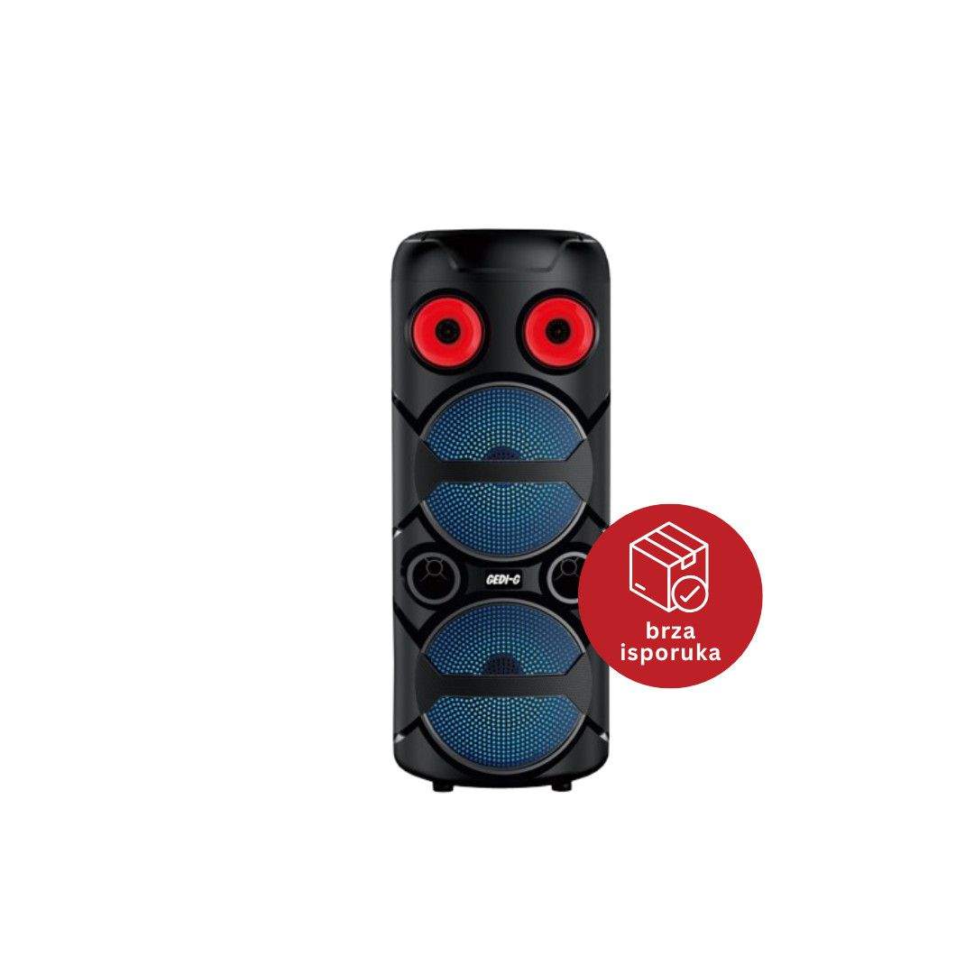 BLUETOOTH ZVUCNIK GEDI-G GD-2893 255*260*636 10W MIC