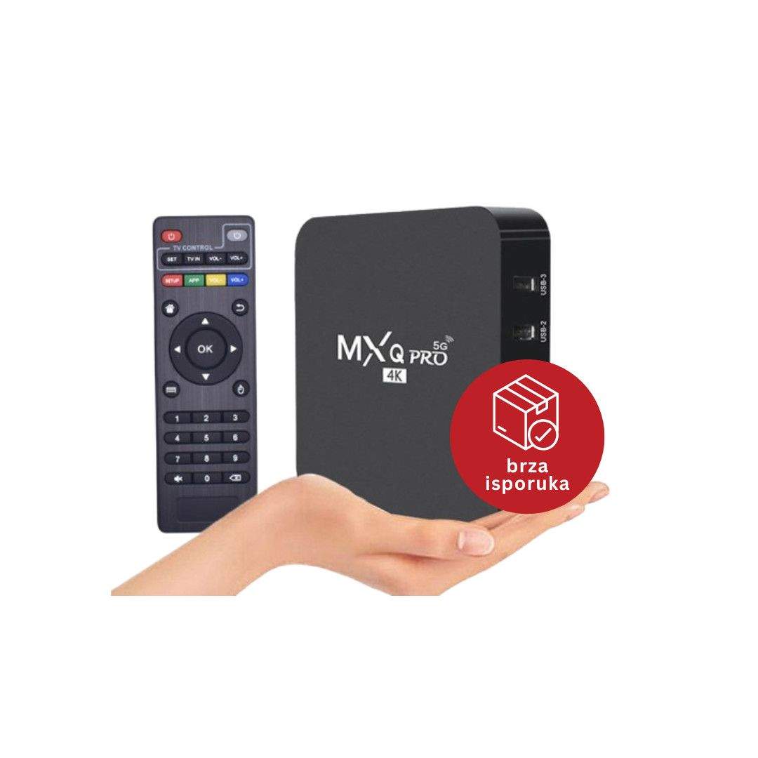 MXQ PRO 4K 5G SMART TV BOX ANDROID 11.0 2.4G WIFI
