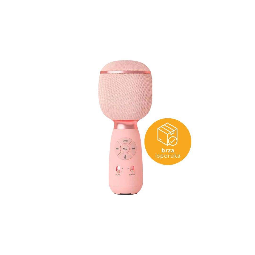 MIKROFON SA BLUETOOH WS-1885 PINK