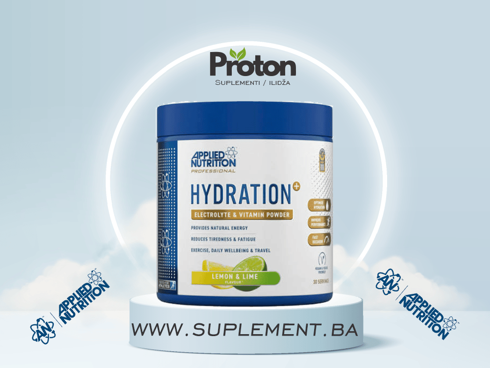 Applied Nutrition Hydration+ 240g Lemon & Lime Elektroliti Iso