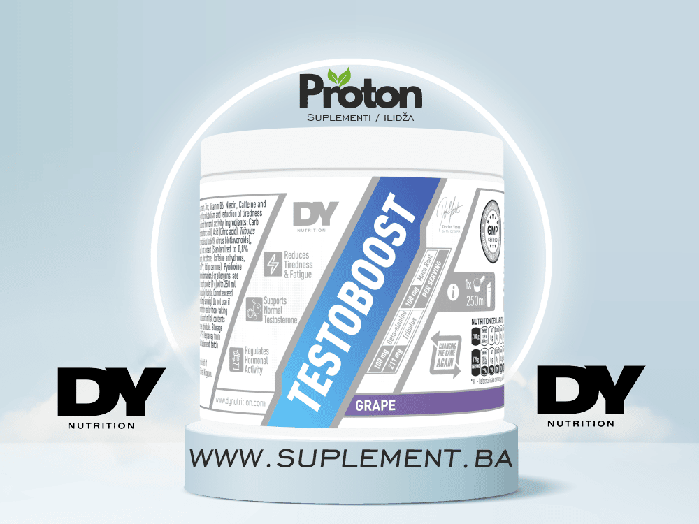Dorian Yates Testoboost 270g Grape Testosteron