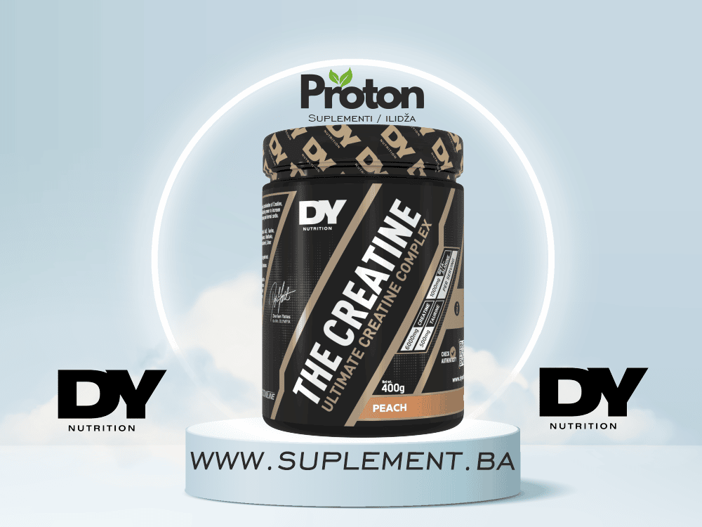 Dorian Yates The Creatine 400g Kreatin Peach