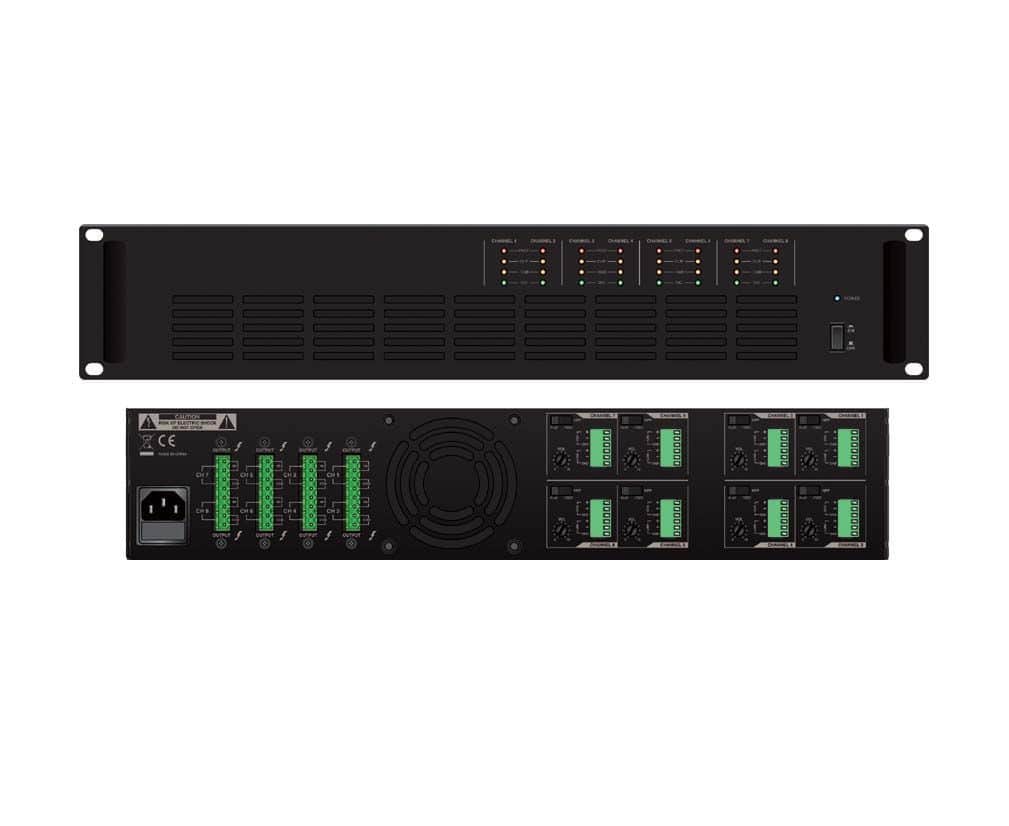 Pojačalo 8x240W InAudio IN-PA8240