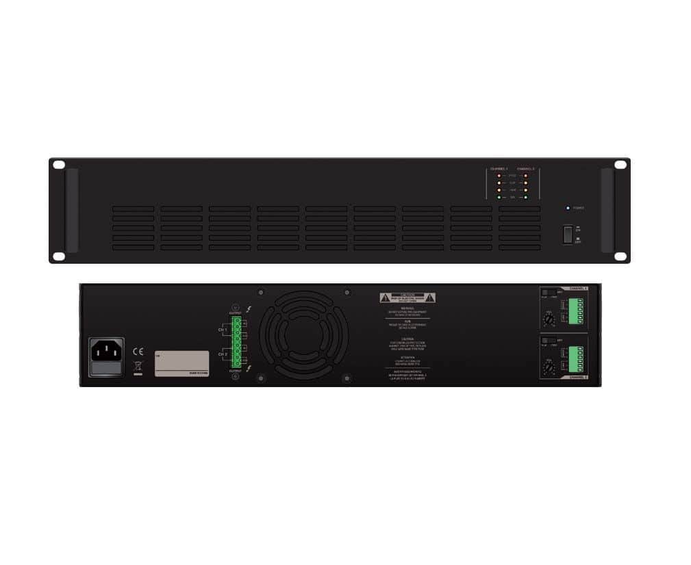 Pojačalo 100V 2x240W InAudio IN-PA2240
