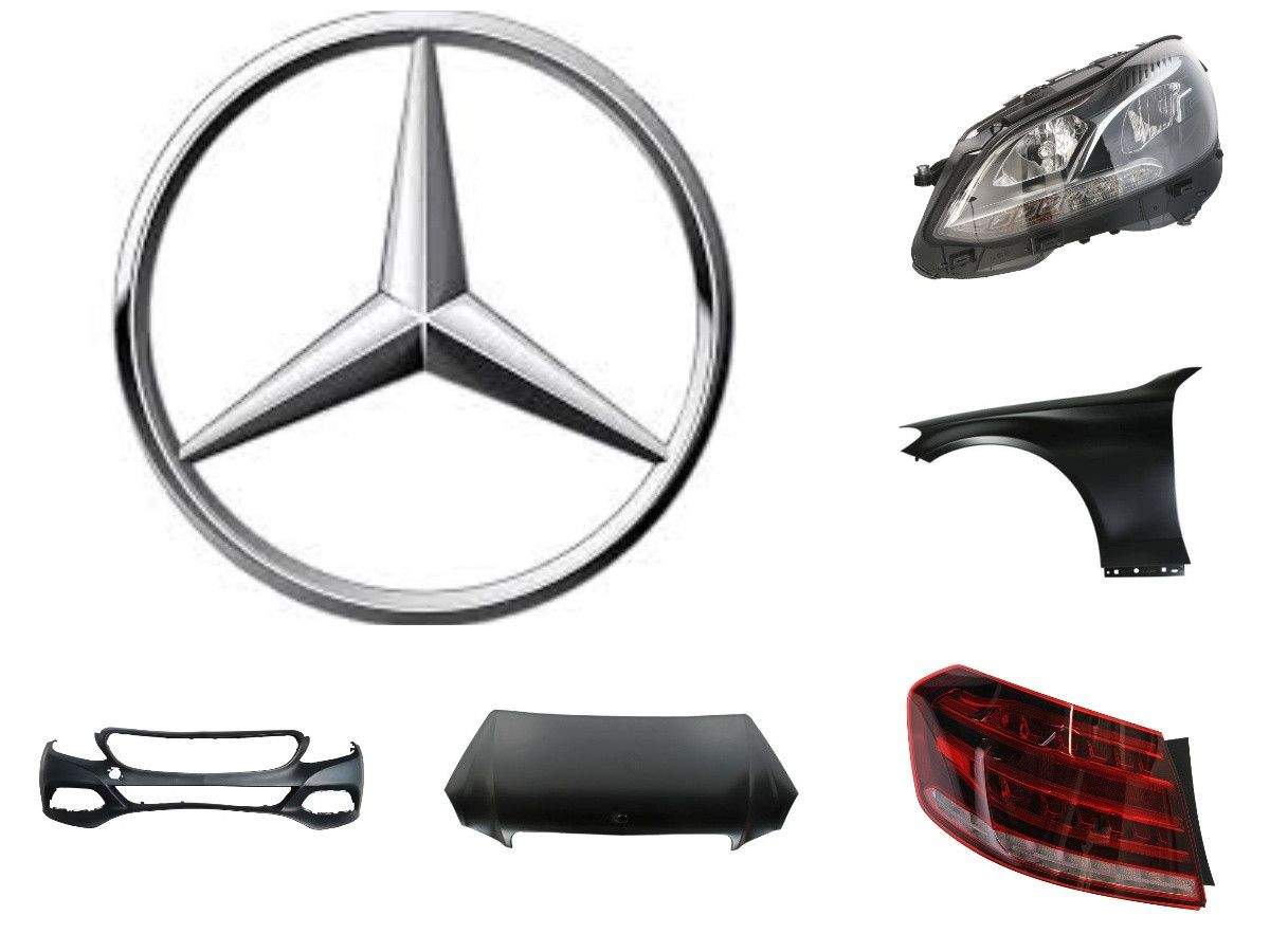 MERCEDES karoserijski dijelovi Branik, hauba, far..