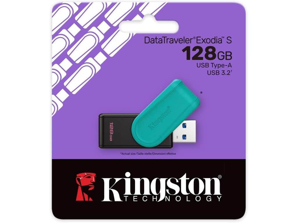 Kingston FD 128GB Exodia S USB3.2 DataTraveler Exodia S