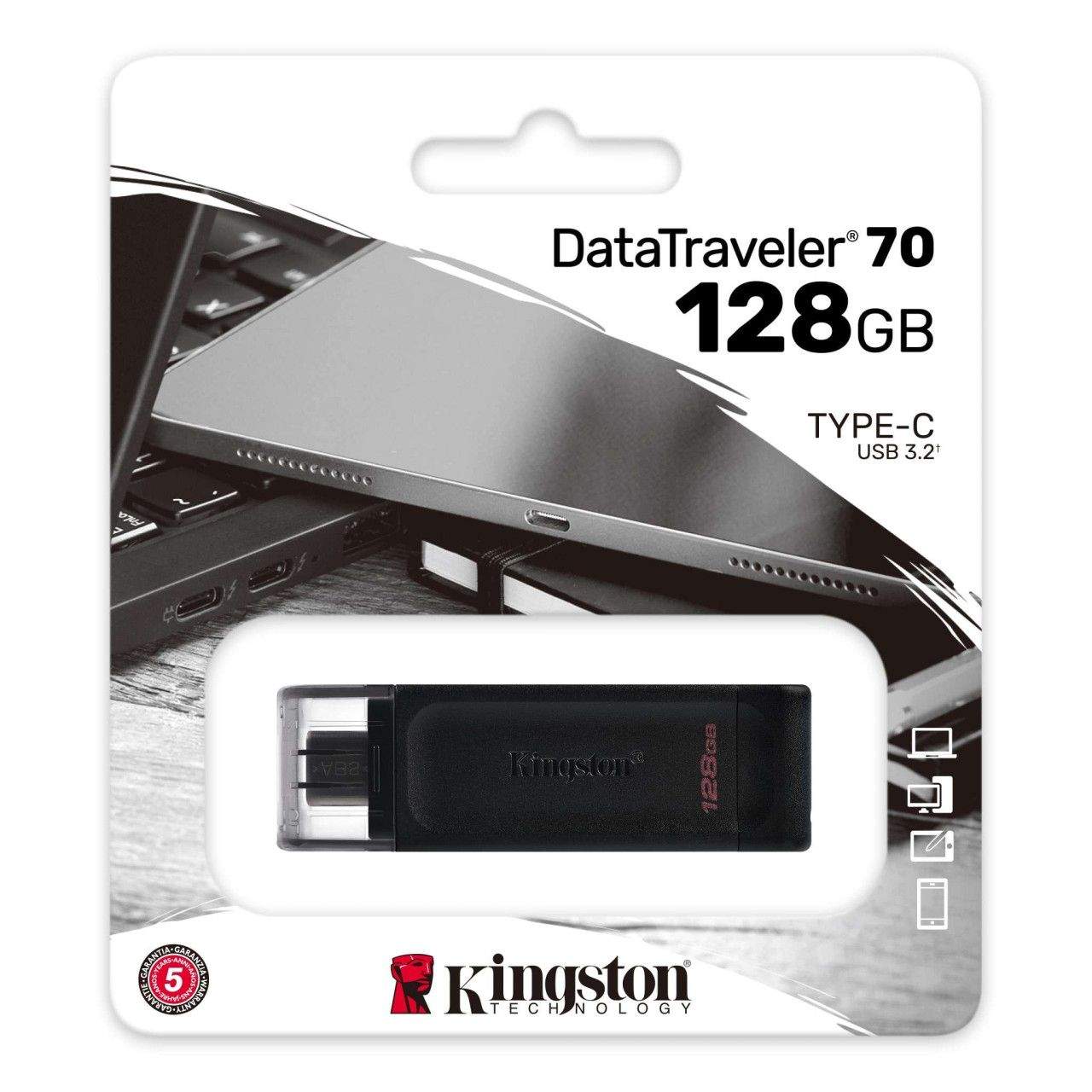 Kingston FD 128GB USB-C USB 3.2 Gen 1